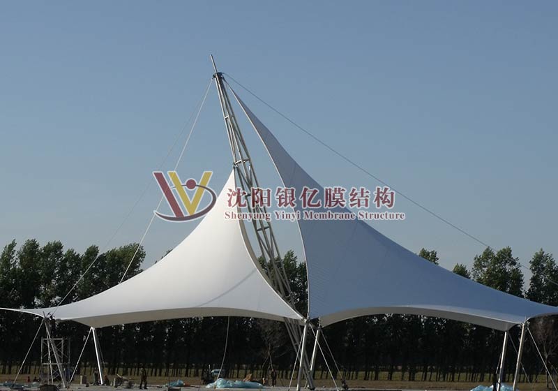 The landscape membrane structure project of Harbin Bayi Park