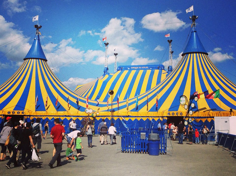 Circus tent