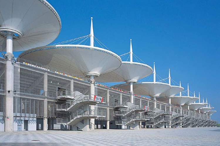 The podium membrane structure The podium membrane structure