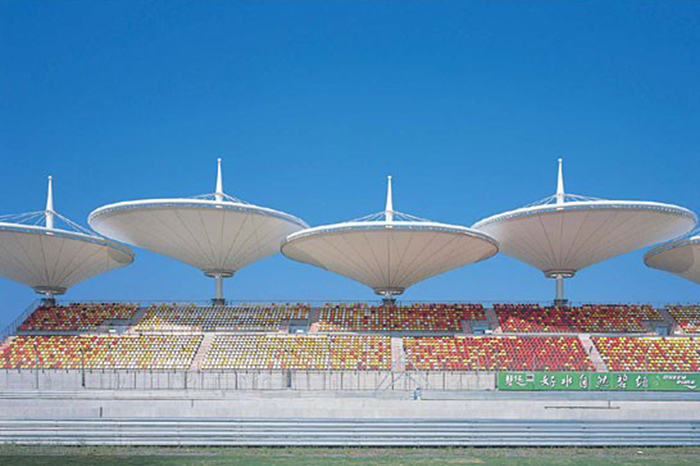 The podium membrane structure The podium membrane structure