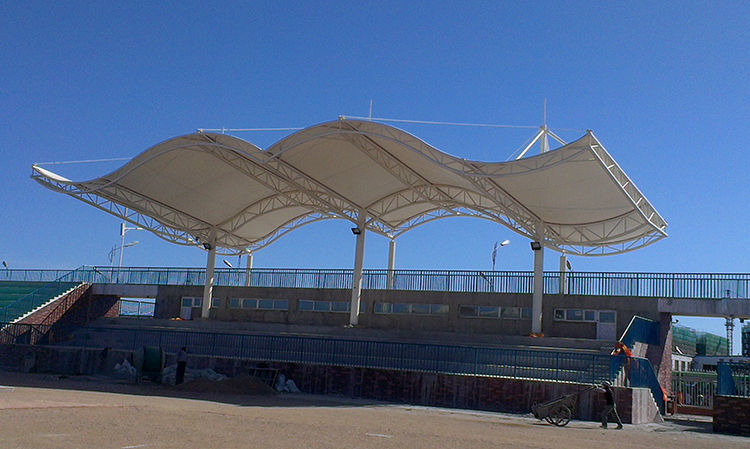 The podium membrane structure