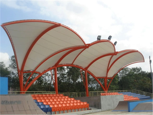 The podium membrane structure The podium membrane structure