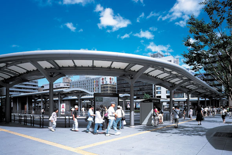 charging station canopy membrane structure