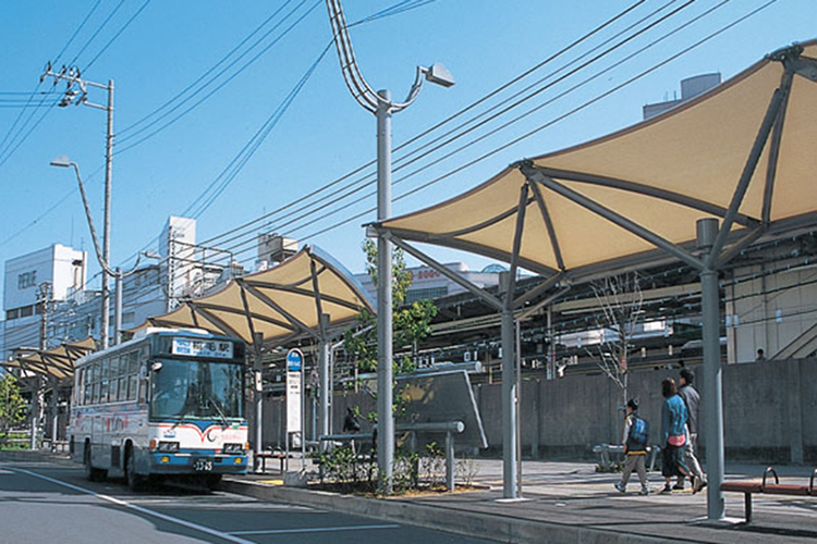 charging station canopy membrane structure