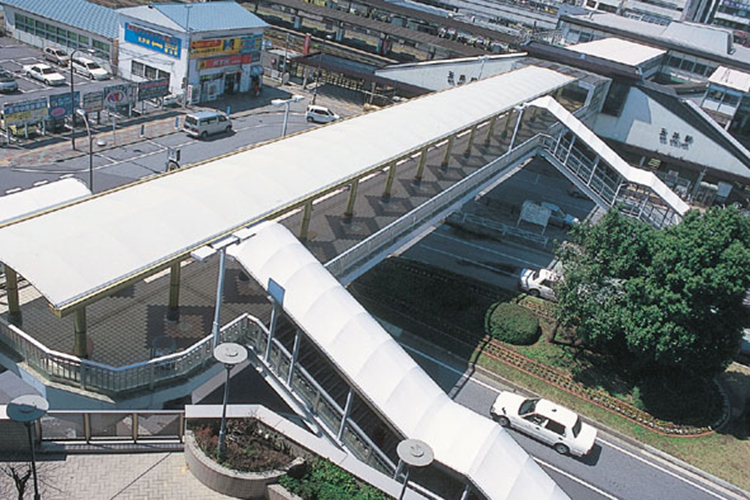 charging station canopy membrane structure