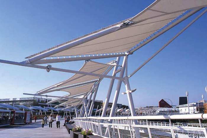 Landscape Feature Membrane Structure Landscape Feature Membrane Structure