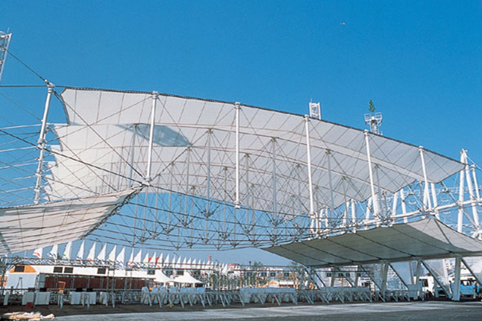 Landscape Feature Membrane Structure Landscape Feature Membrane Structure