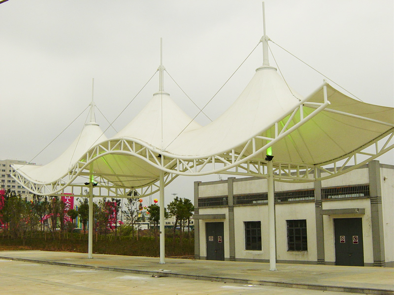 Landscape Feature Membrane Structure Landscape Feature Membrane Structure
