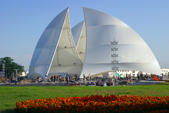 Landscape Feature Membrane Structure Landscape Feature Membrane Structure