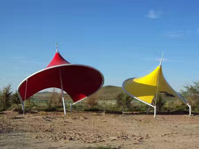 Landscape Feature Membrane Structure Landscape Feature Membrane Structure