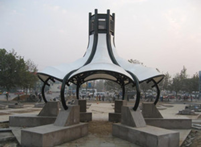 Landscape membrane structure Landscape membrane structure