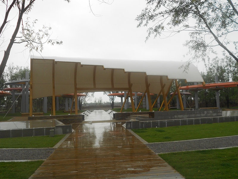 Landscape membrane structure Landscape membrane structure
