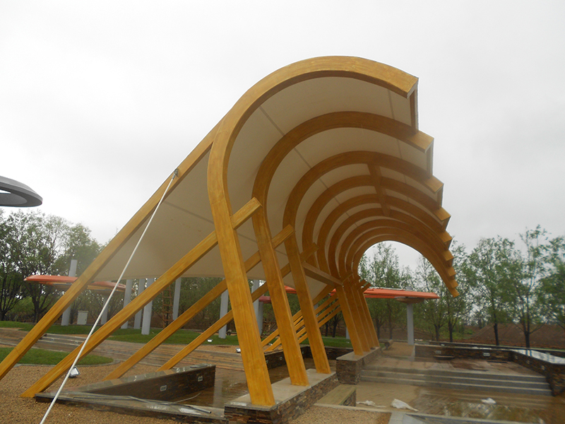 Landscape membrane structure Landscape membrane structure