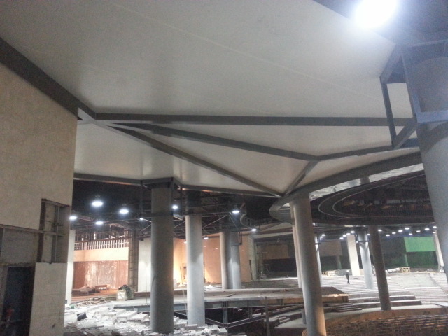 Roof landscape membrane structure