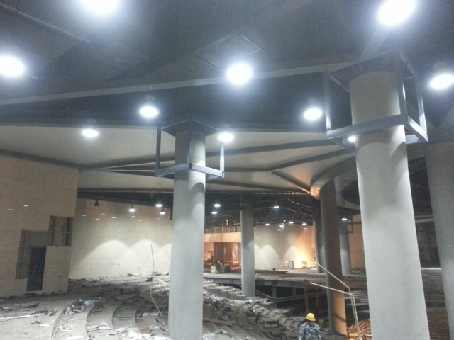 Roof landscape membrane structure