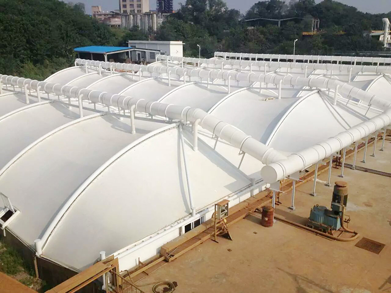 Sewage tank covering project Sewage tank covering project