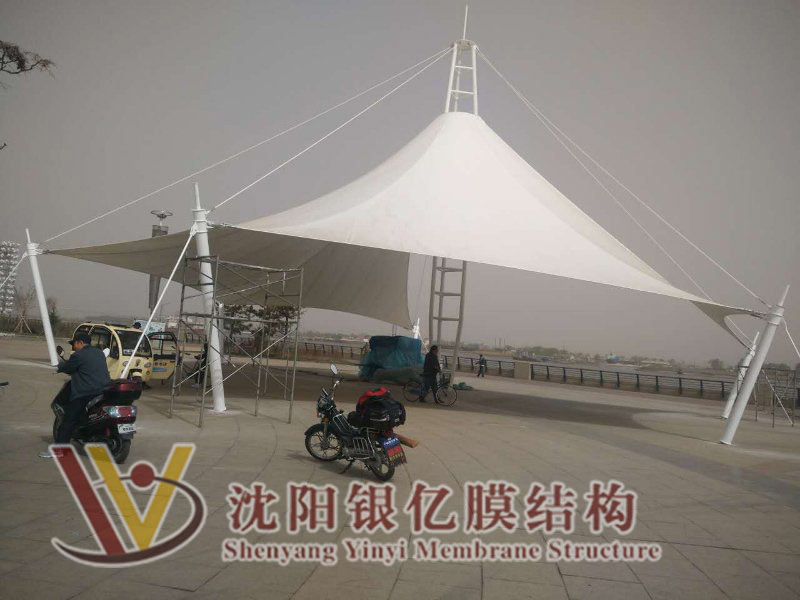 Landscape membrane structure Landscape membrane structure