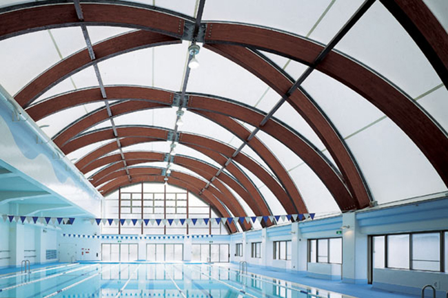 Sunshade canopy membrane structure Sunshade canopy membrane structure