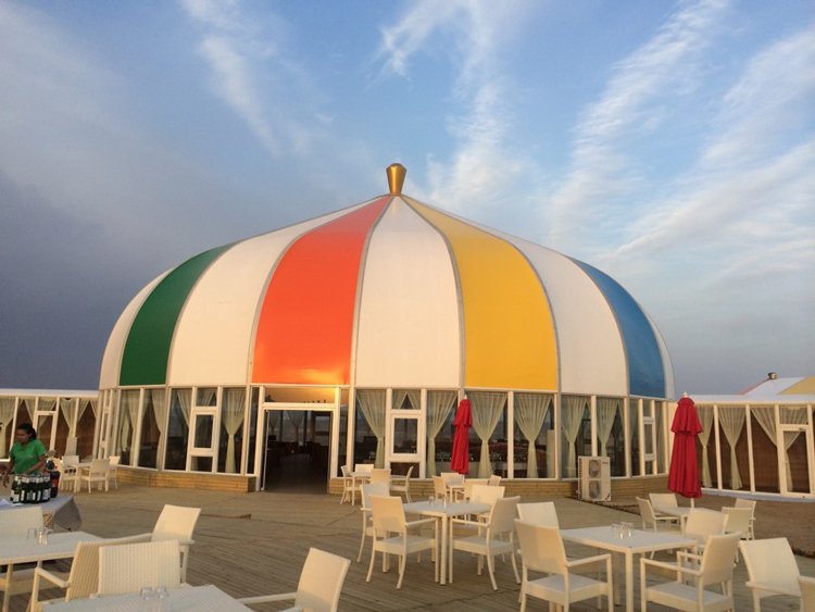 Sunshade canopy membrane structure Sunshade canopy membrane structure