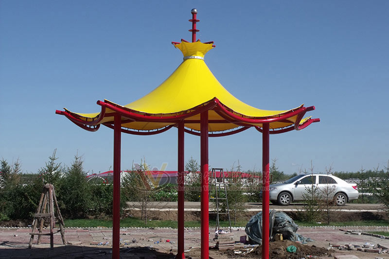 Landscape membrane structure Landscape membrane structure