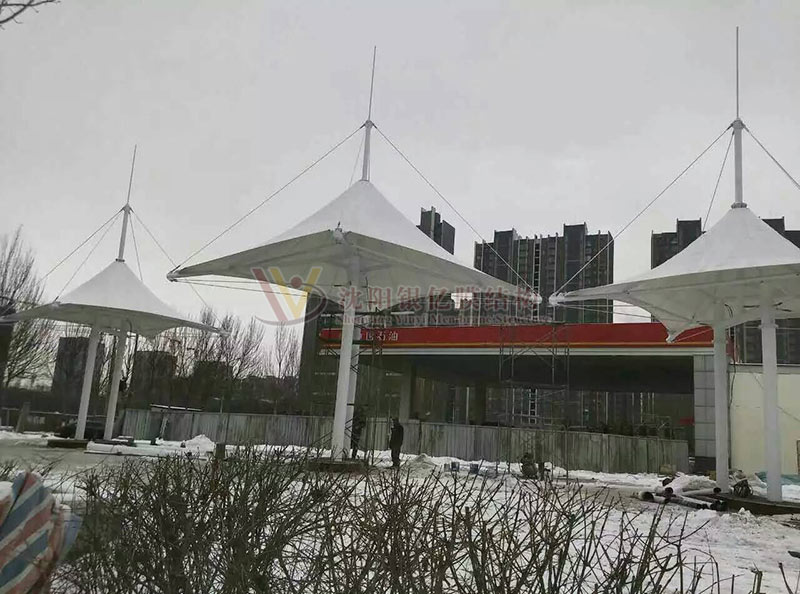 Landscape membrane structure Landscape membrane structure