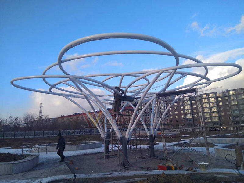 Landscape membrane structure