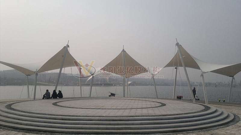 Landscape membrane structure Landscape membrane structure