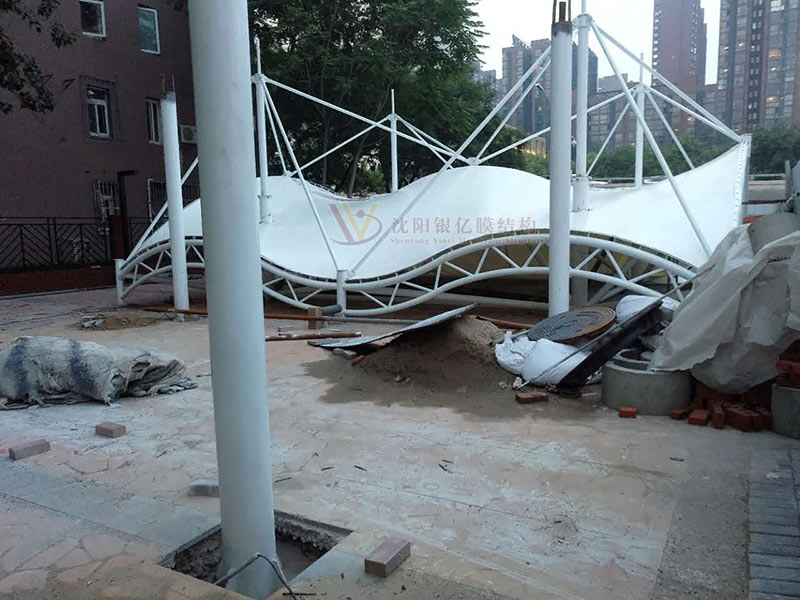 Canopy membrane structure Canopy membrane structure