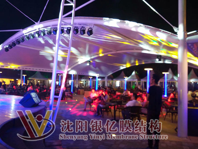 sunshade membrane structure