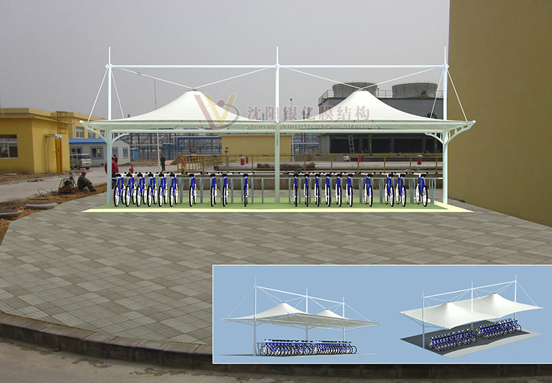 Self-Contained Plastic Film Structure