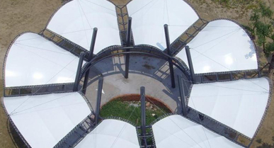 Shenyang Expo Park Leisure Landscape Sunshade Canopy