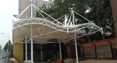 Tongzhou Gatehead Landscape Membrane Structure in Beijing